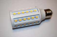 Bec economic E27- 60smd consum 9W foto