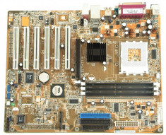 Placa de baza ASUS A7V600-X - VIA KT600A, FSB400, DDR400, AGP 8X, SATA - TOP socket A / 462 - impecabila - ofer PROBA !!! foto