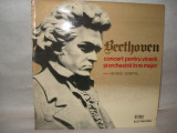 Disc vinil: Beethoven - Concert pentru vioara si orchestra, Dance, electrecord