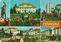 NGL: Romania COVASNA Colaj Carte Postala Color Circulata Carti Postale Vechi CP foto