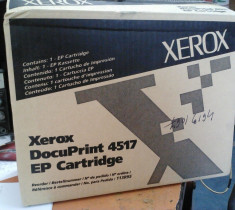 Cartus imprimanta laser XEROX Docu Print 4517 EP Cartridge xerox ORIGINAL toner sigilat NOU ambalaj original foto