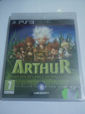 Arthur and the Revenge of Maltazard (PS3) SIGILAT (ALVio) + sute de alte jocuri ps3 ( vand / schimb ) foto