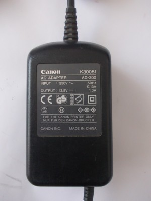 INCARCATOR CANON, 13,5 -1 A , MODEL AD - 300 foto