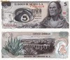 Mexic 5 pesos 1972, circulata, 10 roni