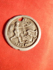 Jeton- medalion - Legenda Sf,Gheorghe versiune coreeana(probabil) foto