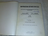 A.Borza/Grintescu/Pop - Contributiuni botanice din Cluj - 1931/1937 - tom 1 si 2