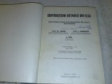 A.Borza/Grintescu/Pop - Contributiuni botanice din Cluj - 1931/1937 - tom 1 si 2