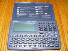 Agenda electronica, calculator, ceas, CASIO Digital Diary SF-3905A foto