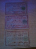 Filipine 1 peso 1942, circulate, 3 semnaturi diferite, 30 roni intregul lot