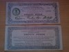 Filipine 20 pesos 1944, circulata, 30 roni