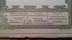 revista neamul romanesc 17 iunie 1907 -articole scrise de nicolae iorga