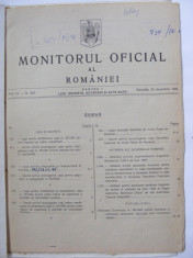 MONITORUL OFICIAL AL ROMANIEI / Anul VII - Nr. 303 Sambata, 30 decembrie 1995 foto