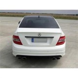 Eleron Tip M Mercedes Benz Clasa C, Model Nou, Cauciuc Flexibil, Autoadeziv, Tuning Exterior, Mercedes-benz