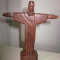 Sculptura veche in lemn Isus Hristo Rei Brazilia