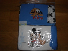 pijama /pijamale disney cu pluto 100 % bumbac foto