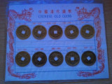 China Set monede turistice &quot;Chinese old coins 1644-1911&quot; UNC, 10 bucati, 20 roni / setul, Asia