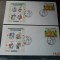 SET 4 PLICURI CRUCEA ROSIE SI ANIVERSAREA DONALD DUCK DESENE ANIMATE 2004