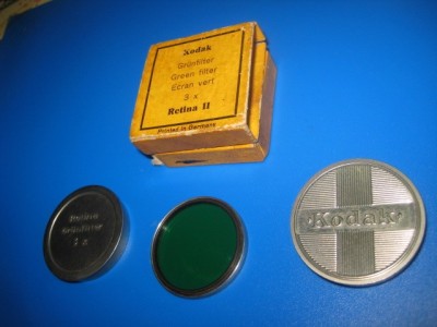 Filtru verde- Kodak- Retina2, diam. 2- 3cm. foto