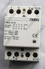 Contactor FANAL HSLa 44-10 20A/400v , bobina releu 230v/50Hz foto