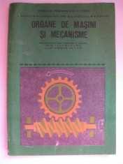 ORGANE DE MASINI SI MECANISME foto