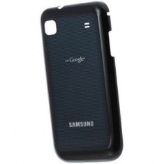 Carcasa capac spate capac baterie capac acumulator Samsung I9000 Galaxy S Negru Black Nou Sigilat foto