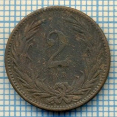 139 MONEDA VECHE - UNGARIA - 2 FILLER - anul 1894 -starea care se vede