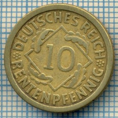 130 MONEDA VECHE - GERMANIA - 10 RENTENPFENNIG -DEUTCHES REICH - anul 1924 J -starea care se vede
