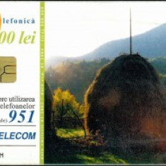 Cartela telefonica Romtelecom, Munti 4, tiraj 500.000 exemplare