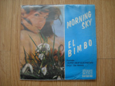 SUPER GRUP ELECTRECORD: Morning Sky/El Bimbo(1971)(vinil DOAR COPERTA DISCULUI) foto