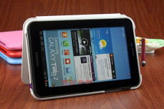 Husa Samsung Galaxy Tab 2 7.0 P3100 P3110 3113 + folie + cablu USB OTG + stylus foto
