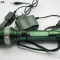 Lanterna POLICE cu led CREE Q5 Culoare Verde Zoom Acumulator LiIon 18650