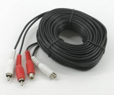 Cablu RCA 10m YPC502 foto