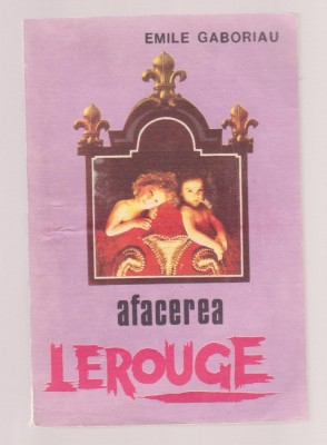 Emile Gaboriau - Afacerea Lerouge foto