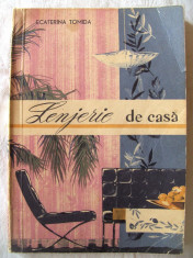 &amp;quot;LENJERIE DE CASA&amp;quot;, Ecaterina Tomida, 1962. Croitorie. Broderie. Carte noua foto