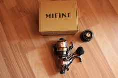 Mulineta MIFINE HT 6000 ( HT6000 )10 rulmenti Long Cast cu baitruneer ( Bait-runner ) Idela Pescuit crap foto