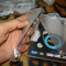 15. Capac husa din silicon slim iPhone 5 5S, cu dop antipraf pentru mufe jack si incarcare folie protectie CADOU!