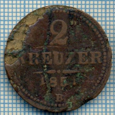 177 MONEDA VECHE - AUSTRIA - 2 KREUZER - anul 1851 B -starea care se vede