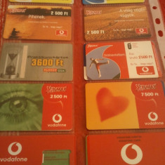 Lot 20 cartele telefonice Ungaria + folie de plastic + taxele postale = 30 roni