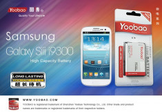 Baterie 2100mAh Samsung Galaxy S3 I9300 by Yoobao Originala foto