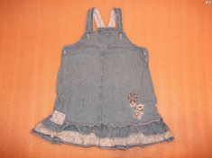 rochie de blugi pentru fete de 2-3 ani de la baby club foto