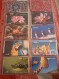 Lot 20 cartele telefonice Elvetia Global One + folie de plastic + taxele postale = 30 roni