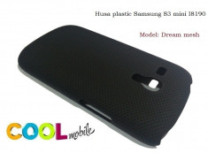 Husa plastic Samsung Galaxy S3 mini I8190 dream mesh negru foto