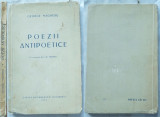 George Magheru , Poezii antipoetice ,1933 , gravura Steriadi , tiraj 500 ex., Alta editura