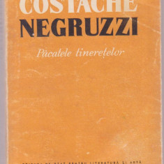 Costache Negruzzi - Pacatele tineretelor