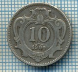 274 MONEDA VECHE - AUSTRIA - 10 HELLER - anul 1909 -starea care se vede