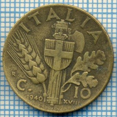 234 MONEDA VECHE - ITALIA - 10 CENTESIMI - anul 1940 -starea care se vede