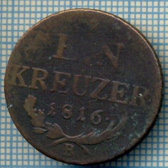 193 MONEDA VECHE - AUSTRIA - 1(EIN) KREUZER - anul 1816 B -starea care se vede