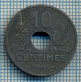 186 MONEDA VECHE - FRANTA(STATUL FRANCEZ DE LA VICHY) - 10 CENTIMES - anul 1941 -defect de batere ? -starea care se vede