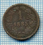 181 MONEDA VECHE - AUSTRIA - 1 KREUZER - anul 1885 -starea care se vede