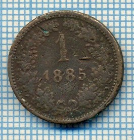 181 MONEDA VECHE - AUSTRIA - 1 KREUZER - anul 1885 -starea care se vede foto